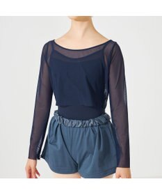 Chacott チュールショートトップ