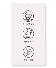 ANY KIDS 【フード取り外し可能】ウールライクコート