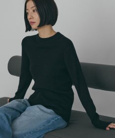 AMERICAN HOLIC バイパチリブモックネックニットプルオーバー