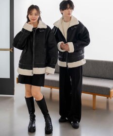 WEGO 【25年秋冬新作/ユニセックス着用ITEM/MLサイズ展開】B－3ジャケット