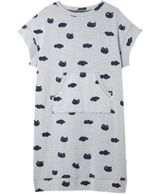 tsumori chisato SLEEP ツモリチサト ワンピース 綿100%(本体) ジャカード 4分袖 ロング丈 レディース UNX105/ワコール