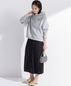 組曲 L 【WEB限定カラーあり】ギャザーライトデシン パンツ