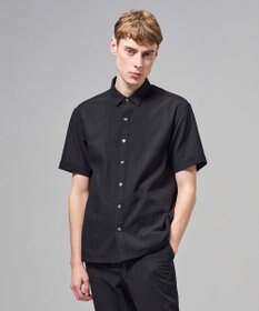 JOSEPH HOMME 【新型】トリコサッカーストレッチ　 レギュラーカラー半袖シャツ