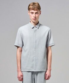 JOSEPH HOMME 【新型】トリコサッカーストレッチ　 レギュラーカラー半袖シャツ