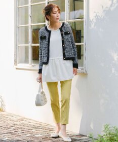 Tiaclasse 【接触冷感・洗える】はき痩せ美脚パンツ