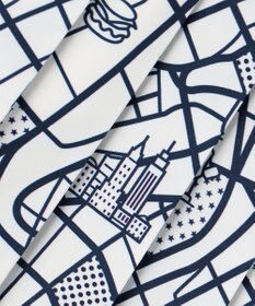 23区GOLF 【WOMEN】ニューヨークマップ柄 プリーツスカート