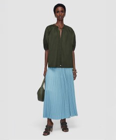 JOSEPH コットンサティーンブラウス　NADOR