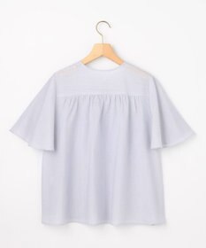 組曲 L 【先行予約】ニューリヨセルシャーティング フロントフリルブラウス