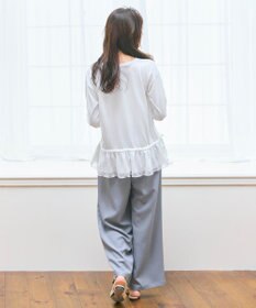 Feroux フリルぺプラム カットソー