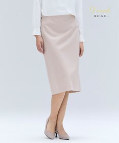 BEIGE， 【セットアップ対応】CORBY / ウールタイトスカート Nude