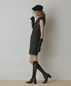 GRACE CONTINENTAL ツイードタイトワンピース