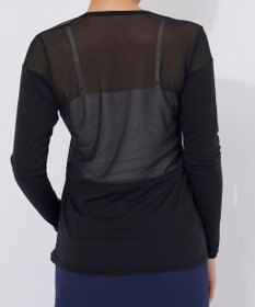 FILA GOLF／marie claire 【Marie claire sports】メッシュ切替アンダーシャツ