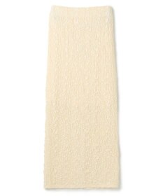 uncrave 【洗濯機洗い可】ストレッチレース スカート（uncrave WHITE）