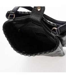 UNBILLION perche 牛革ソフト3層かがり2wayショルダーバッグ