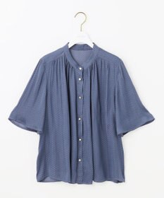 ANY SIS 【洗える】サテンドビー ブラウス