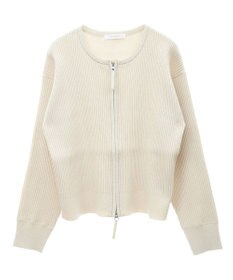 Green Parks ＺＩＰ付きニットカーディガン
