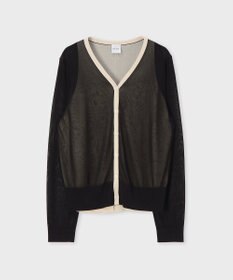 Paul Smith シアーレイヤード 長袖カーディガン