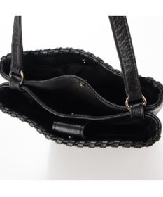 UNBILLION perche 牛革ソフト3層かがり2wayショルダーバッグ