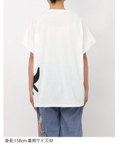 tsumori chisato SLEEP ツモリチサト トップス 綿100%(本体) 天竺素材 4分袖 レディース UTT118 /ワコール