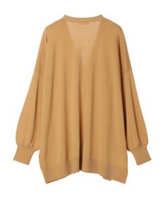 CRAFT STANDARD BOUTIQUE UVカット/接触冷感/マシンウォッシャブル/Vネックビッグニットカーディガン
