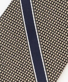 J.PRESS MEN 【JAPANESE SILK FRESCO TIE COLLECTION】ダブルストライプ ネクタイ