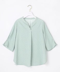 ANY SIS 【洗える】カフリングポイント ブラウス