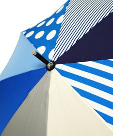 +RING 【UVカット95%以上】【UPF50＋】プラスリング 長傘60cm BLU T1277