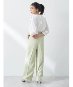 earth music&ecology レーススリーブブラウス