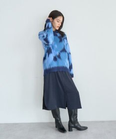 YECCA VECCA ヴィンテージサテンシャツワンピース