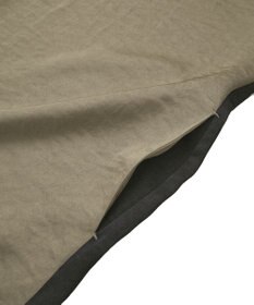 YECCA VECCA ヴィンテージサテンシャツワンピース