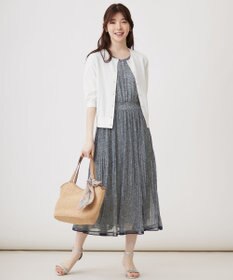 ANY SIS 【接触冷感 / UVケア】ハーフスリーブ カーディガン