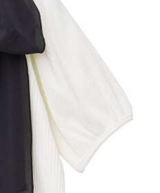 earth music&ecology アシメ肩リボンカットソー