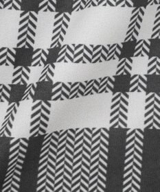 PW CIRCULUS 【MEN】チェック柄 スエードライクテーパードパンツ