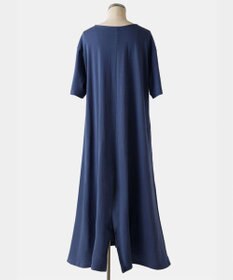 TOQUE 〈大草直子さんアドバイザー〉 【天然素材】タンギス コットン天竺 半袖ワンピース