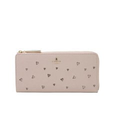 LANVIN en Bleu リュクサンブールハート Lファスナー長財布