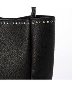 UNBILLION カシュカシュ cachecache / スタッズ付き縦型トートバッグ