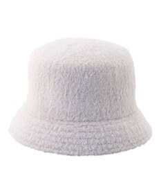 MOONBAT 【洗える】estaa アンゴラ風バケットハット