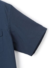 J.PRESS MEN 【遮熱 / 高通気性】ハケメパッチフラップ 半袖シャツ / B.D.