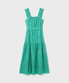 GRACE CONTINENTAL カットワーク刺繍ワンピース