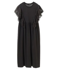 Green Parks ・ＳＵＧＡＲ　ＳＰＯＯＮ　ショルダー刺繍レースワンピース