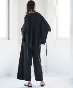 YECCA VECCA 【UVカット/遮熱/接触冷感】COOLタックワイドパンツ