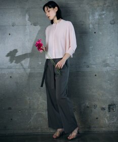 自由区 【カトリエムブーケ】Poncho en tissu sy  nthetique  ポンチョプルオーバー