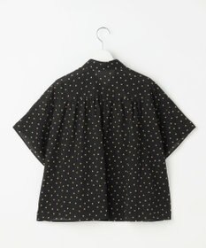 自由区 L 【WEB限定】コットンサッカープリント シャツ