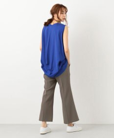 #Newans 【洗える】バックシャンデザインカットソー