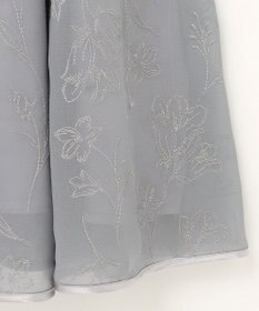 ANY SIS S 【洗える】ラインエンブロイダリー ドレス