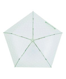 MOONBAT 【超軽量】estaa ビニール折りたたみ傘 91g TPU トリコット デイジー 簡単開閉