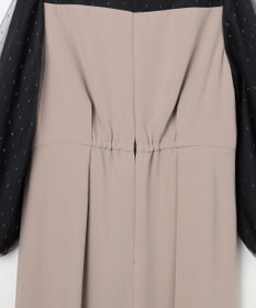 ANY SIS 【Lily Calin】シャイニードットコンビ ドレス