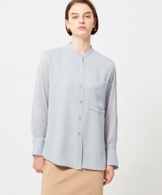 BEIGE， SAMUEL / スタンドカラーブラウス