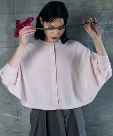 自由区 【カトリエムブーケ】Poncho en tissu sy  nthetique  ポンチョプルオーバー