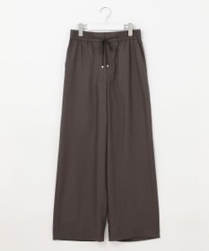 自由区 【抗菌/サスティナブル/セット着用可】EASY SET UP ワイドストレート パンツ